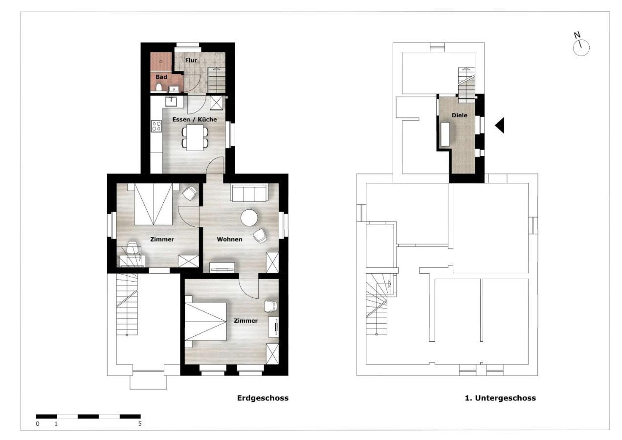 Modern Home Check-In & Chill Down Auf 65 Qm² Bochum Esterno foto